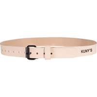 Ceinture industrielle, Cuir, Beige Kelford