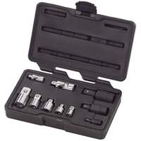 Jeu de douilles &agrave; joints et d'adaptateurs de douilles universelles 1/4", 3/8" et 1/2" &agrave; 10 pi&egrave;ces Kelford