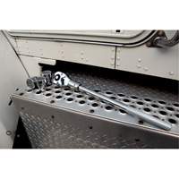 24-Tooth Quick Release Teardrop Ratchet, 3/4" Drive, Plain Handle Kelford