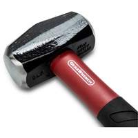 Drilling Hammer, 3 lbs., Fibreglass Handle, 11" L Kelford