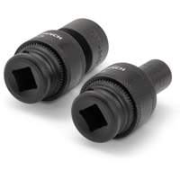 Jeu de 15 douilles m&eacute;triques flexibles universelles &agrave; chocs 3/8" &agrave; 6 pans Kelford