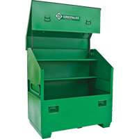 Jobsite Chest, 36" W x 30" D x 48" H, Green Kelford