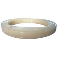 Flexible Tubing, Air, 6 mm OD x 100' L, Nylon, Clear, 377 PSI @ 23°C Kelford