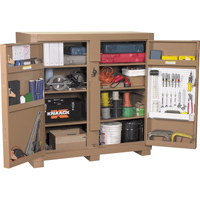 Jobmaster<sup>®</sup> Cabinet, Steel, 59.4 Cubic Feet, Beige TTW237 | Kelford