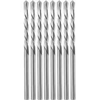 8-Piece Guidepoint Spiral Saw Bit with 1/8" Diameter, 1/8", 3/4" Flute Kelford
