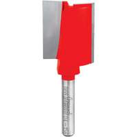 Fraise - foret droit &agrave; double cannelure, 1" dia, 3/4" ha, 2-9/16" lo, 1/4" Manche Kelford