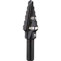 #6 Step Drill Bit, 3/8" - 1/2" , 1/16" Increments, High Speed Steel Kelford