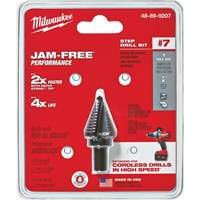 #7 Step Drill Bit, 7/8" - High Speed Steel Kelford