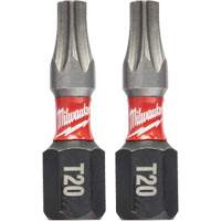 Shockwave Insert Bits, Torx, T-20, 1/4" Drive Kelford