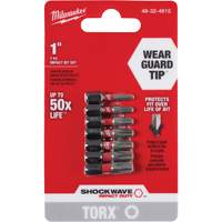 Shockwave 1" Impact Duty Torx&reg; Bit Set Kelford