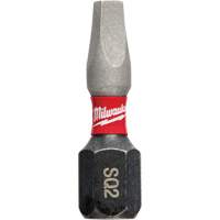 Shockwave Impact Insert Bit, Square, #2, 1/4" Drive Kelford