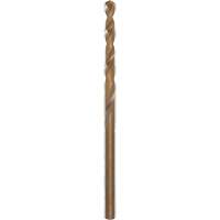 Red Helix Jobber Drill Bit, High Speed Steel, 9/64", 2-15/16" L, 1-3/4" Flute, 135° Point Angle Kelford