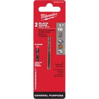 Thunderbolt&reg; Jobber Drill Bit, High Speed Steel, 1/16", 1-7/8" L, 7/8" Flute, 135° Point Angle Kelford
