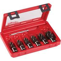 Annular Cutter Drill Bit Set, 6 Pieces, High Speed Steel Kelford