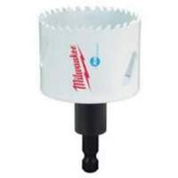 Scie-cloche Hole Dozer avec arbre, 1-1/2", Profondeur de la coupe 1-5/8", Bim&eacute;tal Kelford
