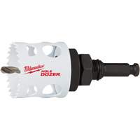 Scie-cloche Hole Dozer avec arbre, 2", Profondeur de la coupe 1-5/8", Bim&eacute;tal Kelford