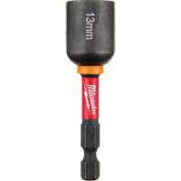 Shockwave Impact Duty Nut Driver, 1/4" Tip, 13 mm Drive, 2-9/16" L, Magnetic Kelford