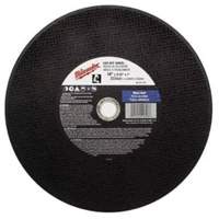 High Speed Cut-Off Wheel, 12" x 1/8", 1" Arbor, Type 1, Aluminum Oxide, 4365 RPM Kelford