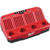 Chargeur s&eacute;quentiel avec quatre baies M12 , 12 V, Lithium-ion Kelford