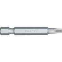 Embout de tournevis, Torx, Embout T-25, Prise 1/4", Longueur 4-4/5" Kelford