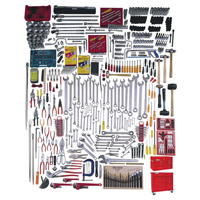 Jeu maître avec boîtes &agrave; outils, 835 morceaux Kelford