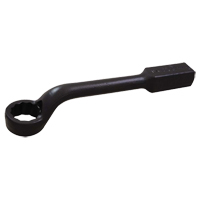 Cl&eacute; polygonale &agrave; choc, 12 pans, 1", d&eacute;cal&eacute;es de 45°, Fini Oxyde noir Kelford