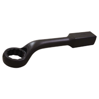 Cl&eacute; polygonale &agrave; choc, 12 pans, 27 mm, d&eacute;cal&eacute;es de 45°, Fini Oxyde noir Kelford