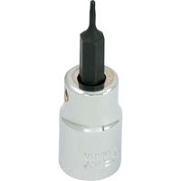 Douille &agrave; embout, Torx, T6 x 2-1/8" lo, Prise 3/8" Kelford