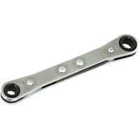 Flat Ratcheting Box Wrench, 1/4" Drive, Plain Handle TYR632 | Kelford