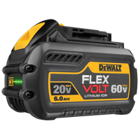 FlexVolt Battery, Lithium-Ion, 60 V, 6 A Kelford