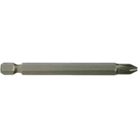 Pro-Tip&reg; Power Driver Bit, Phillips, #1 Tip, 3/16" Drive Size, 3" Length Kelford