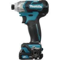 CXT Impact Driver with Brushless Motor Kit, 1/4", 1200 in-lbs Max. Torque, 12 V, Lithium-Ion UAF008 | Kelford