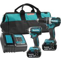 LXT&reg; 2-Tool Brushless Motor Combo Kit, 18 V Kelford