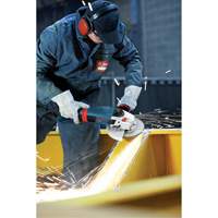 High Performance Large Angle Grinder, 9", 120 V, 15 A, 6500 RPM Kelford