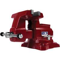 Utility HD Bench Vise, 6-1/2" Jaw Width, 4-1/4" Throat Depth Kelford