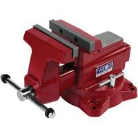 Utility HD Bench Vise, 6-1/2" Jaw Width, 4-1/4" Throat Depth Kelford