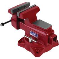 Utility HD Bench Vise, 6-1/2" Jaw Width, 4-1/4" Throat Depth Kelford