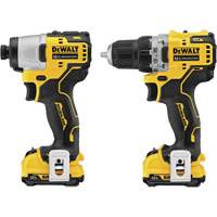 Xtreme Brushless Drill & Impact Driver Kit, Lithium-Ion, 12 V Kelford
