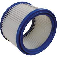 Vacuum Filter, Cartridge/Hepa, Fits 1 US gal. Kelford