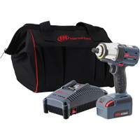 IQv20 Compact Cordless Impact Wrench Kit, 20 V, 1/2" Socket Kelford