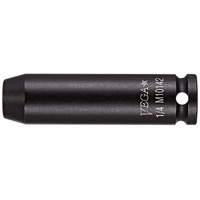 Socket, Impact, 1/4", 1/4" Drive, 6 Points, Deep Kelford