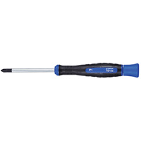 Phillips Precision Screwdriver, #00, 5" L, Cushion Grip Handle Kelford