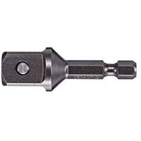 Adapter & Extension, 1/4" Drive Size, 1/2" Male Size, Pin, 2" L Kelford