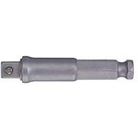 Adapter & Extension, 7/16" Drive Size, 1/2" Male Size, Pin, 3" L Kelford