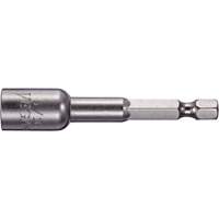 Nutsetter, 6 mm Tip, 1/4" Drive, 1-3/4" L, Magnetic UAH358 | Kelford