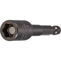 Lobular Nutsetter, 1/4" Tip, 1/4" Drive, 2-9/16" L, Magnetic Kelford