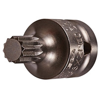 Embout &agrave; ins&eacute;rer, Triple carr&eacute;, 6 x 1-1/2" lo, Prise 1/2" Kelford