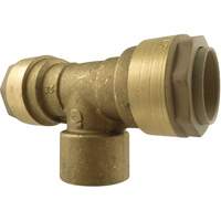 Raccord de tuyau d'air en T Quickline, Laiton, 1/2" Kelford