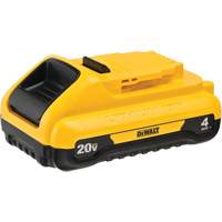 Max* Compact Battery Pack, Lithium-Ion, 20 V, 4 Ah Kelford