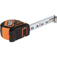Magnetic Double-Hook Tape Measure, 25', Imperial Graduations Kelford